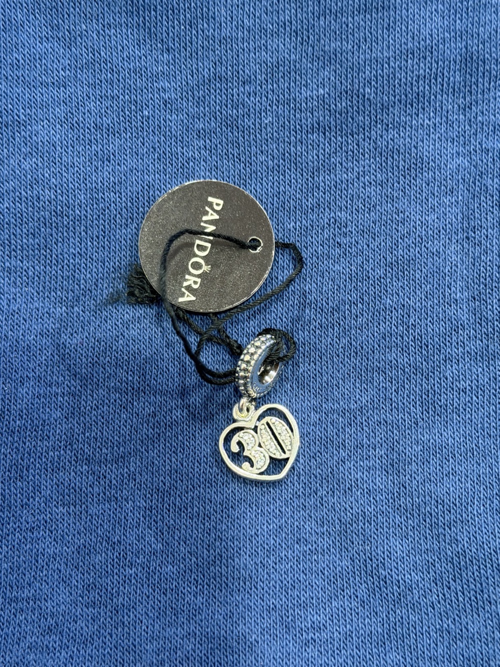 Pandora 30 Silver Heart Charm